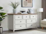 Modern 7 Drawers Dresser 7 Drawers Cabinet,Chest of Drawers Closet Organizers and Clothes W2275P233489