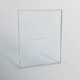 44-48 in. W x 72 in. H Double Sliding Shower Door, Semi-frameless Bypass Bathroom Sliding Door with W1573P239435