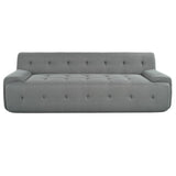 U_Style 86.2'' Modern Minimalist Style Tufted Design Upholstered Sofa, 3-Seat Modular Lounge Sofa N711P206619E