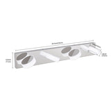 LED Modern Chrome 4-Light Vanity Lights Fixtures Over Mirror Bath Wall Lighting W1340P206814