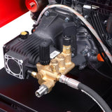 Commercial Hot Water Gas-Oil Fired Pressure Washer, 3.5 GPM, 4000 psi, Kohler engine, Direct Drive, W465106362