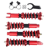 ZUN Coilover Suspension Kit Adjustable Height For Honda Civic 1988-2000 CRX 1988-1991 Acura Integra 78101783