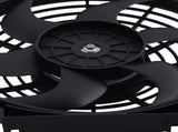 12V 2X 10" Slim Electric Fan Kit with Mounts fit for Radiator Push Pull Cooling 72187502