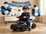 Kids Police Push Car with Flashing Lights & Siren, Perfect Gift for Little Officers 18 Months 47569364