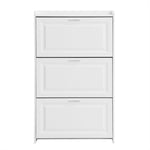 ZUN U-Can Shoe Storage Cabinet for Entryway with 3 Flip Drawers, Modern Shoe Organizer Cabinet, Free WF531402AAK