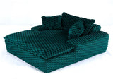 51 - inch Comfort - bearing Sofa Two Pillows and One Backrest, Suitable for Multiple Scenarios in W3371P353193