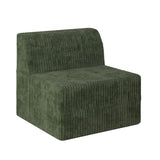 Single seat sofa Compressed Sectional Sofa Modern Minimalist Style Corduroy Couch, Sleeper Sofa for W487P230473