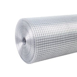 ZUN 48inx100ft 1/2 in 19 Gauge Hardware Cloth Welded Cage Chicken Fence mesh Rolls Square Chicken 03766435