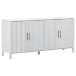 ZUN Accent Storage Cabinet Sideboard Wooden Cabinet with Metal Handles for Hallway, Entryway, Living 70227129