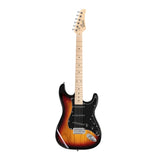 GST Stylish Electric Guitar Kit with Black Pickguard Sunset Color 87074355