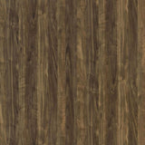 Aged Walnut 5-Tier Corner Bookcase B062P153786