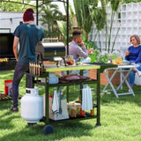 Outdoor Bar Cart Grill Table 93837383