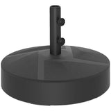 Black Heavy Duty Outdoor Umbrella Stand Base with Stand 01918130