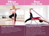14Pcs All-in-One Pilates Kit, Pilates Ring Yoga Ball Resistance Bands Set with Carry Bag, Full Body 65421013