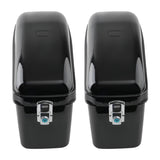 Hard Saddlebags Motorcycle Trunk Luggage Side Box For Suzuki Kawasaki Victory 04890823