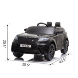 ZUN 12V Licensed Range Rover Kids Ride-On Car, Battery Powered Vehicle w/ Remote Control, LED Lights, W2181P146445