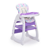 Convertible High Chair for Babies, Booster Seat with Safety Belt Feeding Tray, Toddler Chair and W2181P147619