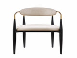 Modern Contemporary 2pcs Side Chairs Taupe Fabric Upholstered Ultra Stylish Chairs Set B011139605