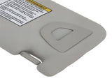 Driver Side Sun Visor w/ Light fit for Nissan Altima 13-18 96401-3TA2A Gray UV 18832791