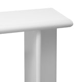 U_STYLE Modern Entryway Table with L-Shaped Legs,Suitable for Entryway, Hallway, Living Room, Foyer, N711P216234A
