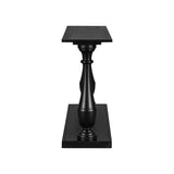 U_STYLE Vintage Sofa Table Console Table with Luxurious Pine Veneer and Elegance Vase-Leg Design,for N711P261924B