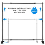 ZUN 10*8 Foot Background Frame Crossbar Set 56472388