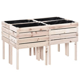 ZUN Wooden Planter、Flower shelf,Wood Planter Box 03122294