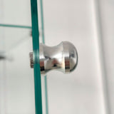 Tempered Glass Display Cabinet,Wine Cabinet,storage Cabinet,File Cabinet,with Bluetooth LED Light W3155P290424