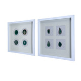 S/2 15.57x1.2x15.7" Shadow Box Wall Dcor W2078P313328