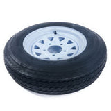 2x TL P811 Tires & Rims 530-12 4 Ply 5 lugs on 4.5" Center 4" Front, Rear tires 22760380