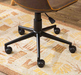 Cesena Faux Leather 360 Swivel Air Lift Office Chair, Antique Brown T2574P164793