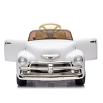 ZUN 12V Kids Ride On truck car w/parents control, Licensed Chevrolet 3100 pickup,electric car for W1396P147020