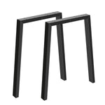 ZUN 30''H Table legs, Modern Office Desk Legs, Heavy Duty Iron and Industrial Design, DIY Metal 17615603