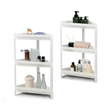 2-piece corner bathroom rack 65656521