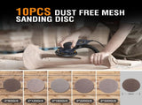 Electric 5mm Random Orbital Sander with Tool Case, Variable Speed Palm Sander with Brushless Motor, 82447359