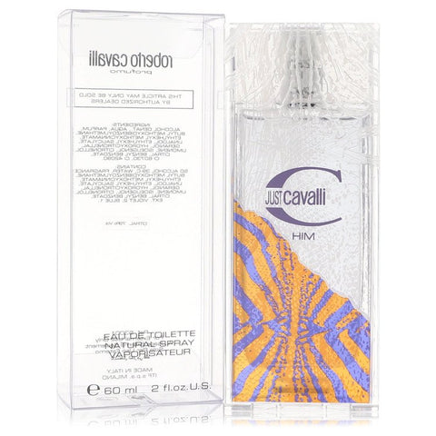 Just Cavalli by Roberto Cavalli Eau De Toilette Spray 2 oz for Men FX-416207