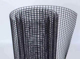 Black Hardware Cloth 5 ft 100 ft, 19 Gauge 1/2 inch Black PVC Vinyl Coated Welded Wire Fence W2286P428282