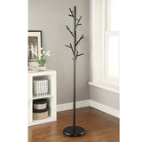 Black Coat Rack with 18 Hooks B062P145421