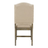 TREXM Retro Style Dining Chair Set with 4 Upholstered Chairs for Dining Room and Living Room WF298830AAE