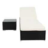 Three-Piece Flat Bed Black Four-Wire 59219474