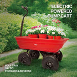 ZUN wheelbarrow electric Hassle-free assemble: this utility cart's durable steel frame is easy to 91340980