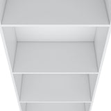 ZUN Sutton Bookcase with Tier Storage Shelves B128P176164