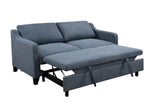 ZUN 69"3 in 1 Convertible Queen Sleeper Sofa Bed, Modern Fabric Loveseat Futon Sofa Couch w/Pullout Bed, W1417132013