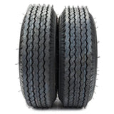 ZUN New*2 4 PR Bias Trailer Tires 4.80-8 New Lawn, and Turf,Tub w/warranty 89377739