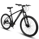 ZUN A2757 27 Inch Mountain Bike 21 Speed, Suspension Fork, Aluminum Frame Disc Brake, Mountain biking W709P185453