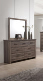 ZUN Natural Finish Striking Wooden 1pc Dresser Drawers Storage bedroom Furniture B011P193966