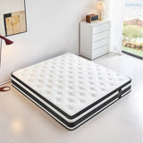 12 Inch TWIN Size Hybrid Mattress Individual Pocket Spring Oeko-Tex 100 Breathable Memory Foam W3017P318980