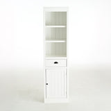 75'' Tall Display Shelf with Cabinet, Retro Style cabinet for Hallways Living Room, Kitchen, Home, N845P281102W