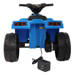 ZUN Kids Electric ATV Quad Ride On Car Toy - Blue W2181137516