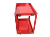 Tool Cart on Wheels, Heavy Duty Steel Utility Cart w/Lockable Wheels, 400 LBS Capacity Industrial 53703843